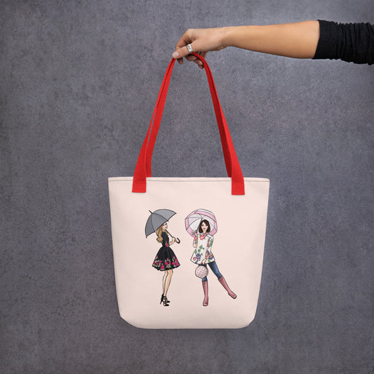 Rainy Day Elegance Tote