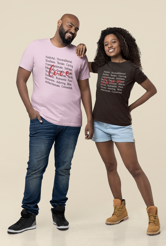 Language of Love Unisex t-shirt