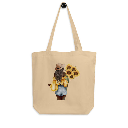 Sunflower Queen Tote Bag