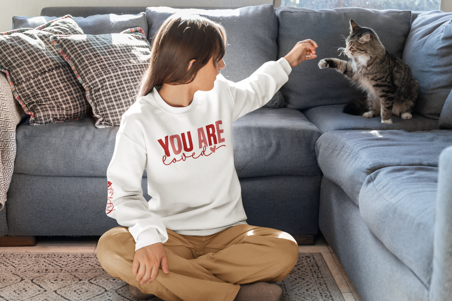 You are Loved Unisex Sweatshirt