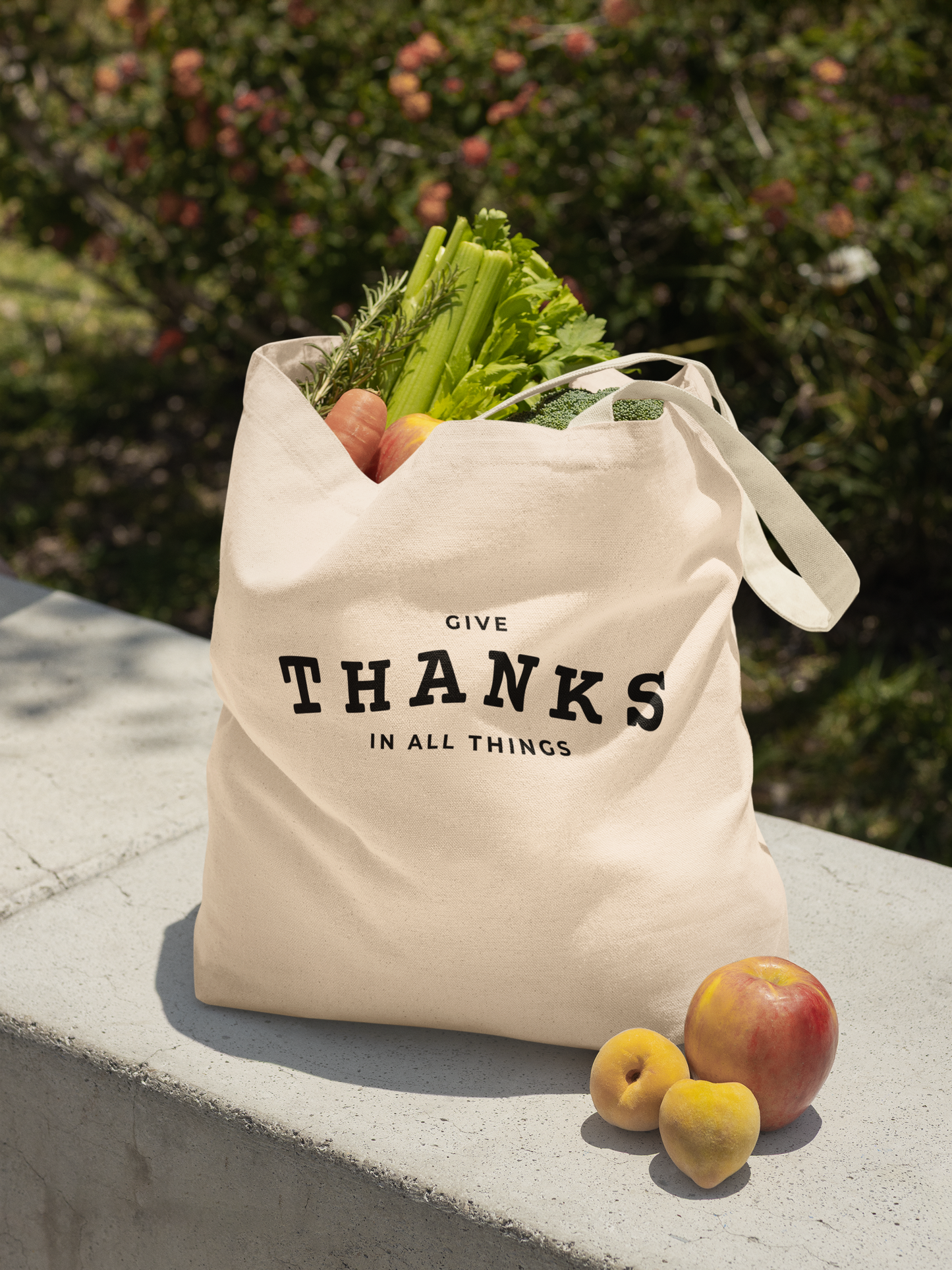 Give Thanks in All Things — Eco Tote Bag