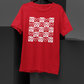 Chessboard Hearts Unisex t-shirt