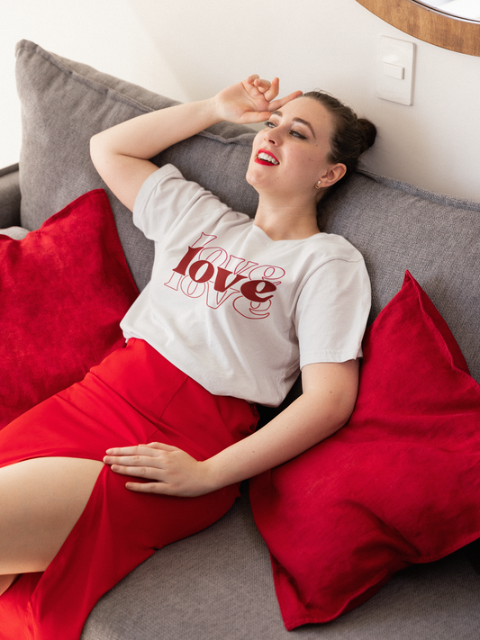 Love Stacked Unisex t-shirt