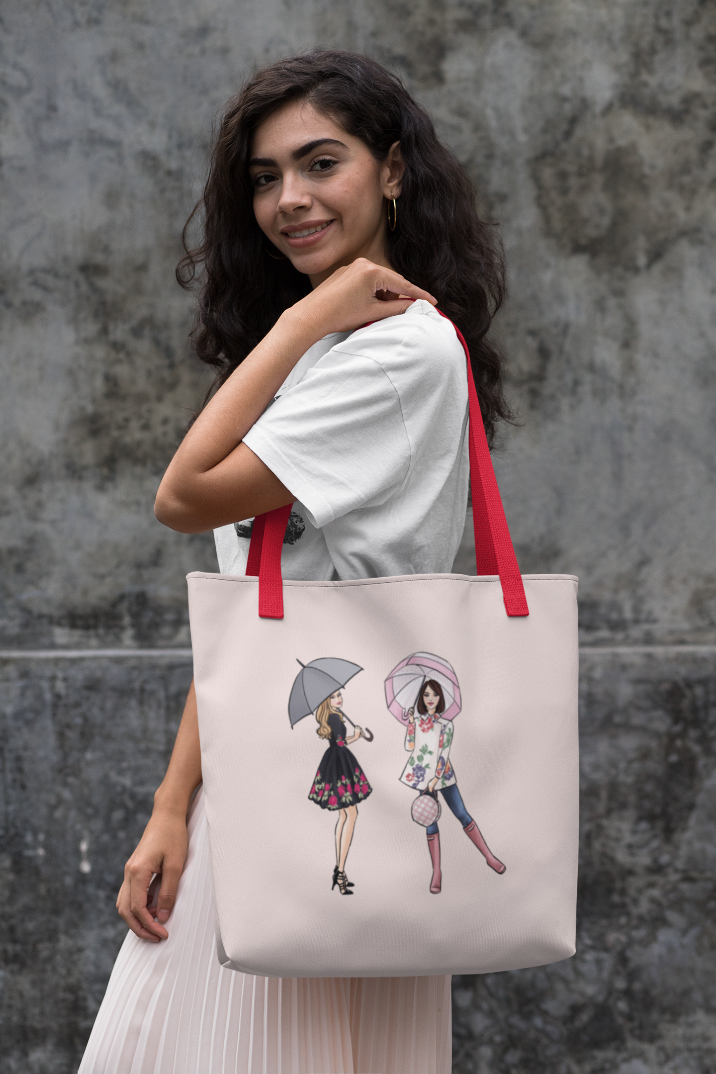 Rainy Day Elegance Tote