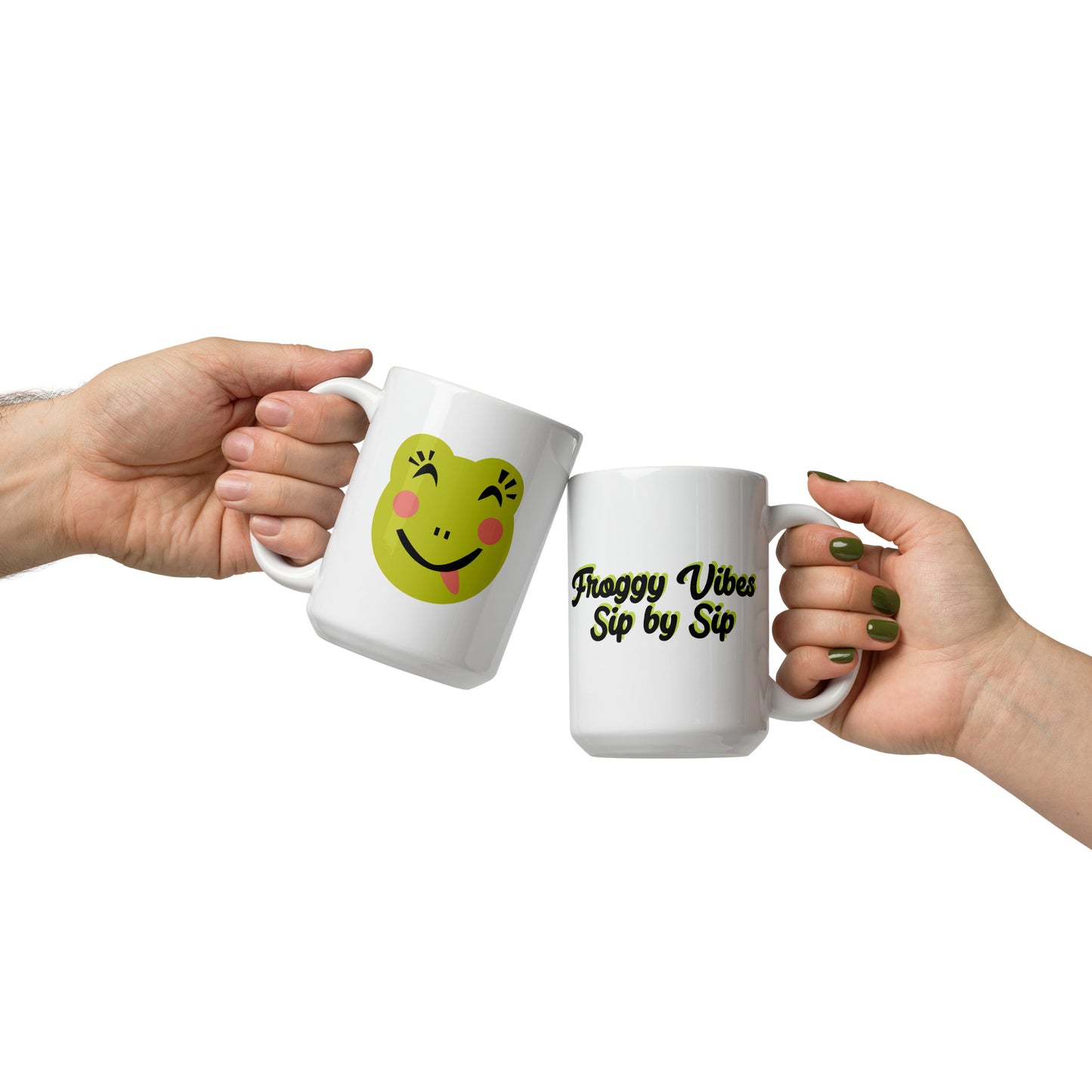 Froggy Vibes, Sip by Sip Mug