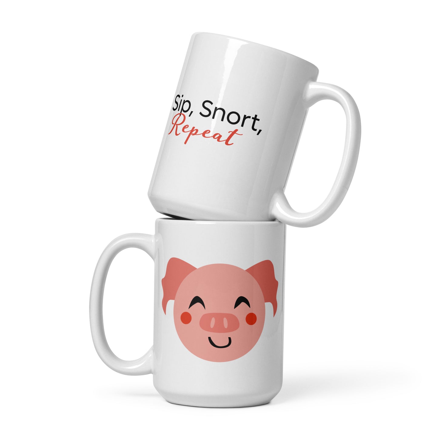 Sip, Snort, Repeat Mug